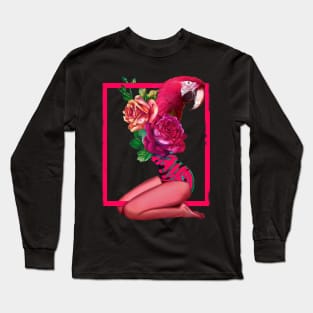 Parrot girl Long Sleeve T-Shirt